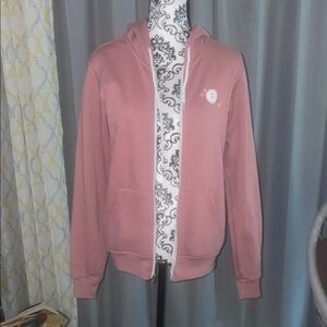 Pure Barre Brand New Soft Pink Hoodie Jacket
